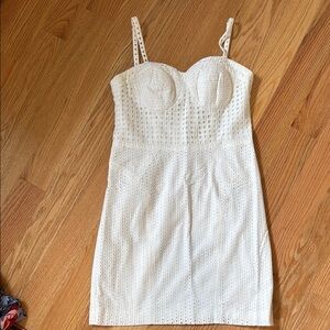 Rebecca Minkoff White Mini Dress